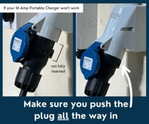 16 amp plug insertion hint