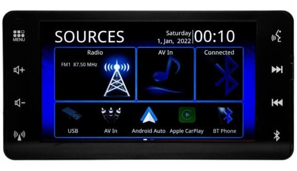 BTN705 Mitsubishi Universal Multimedia Head Unit (Wireless Apple CarPlay/Android Auto)