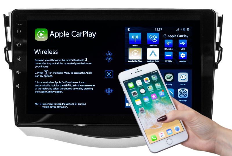 Apple CarPlay & Android Auto Wireless Head Units