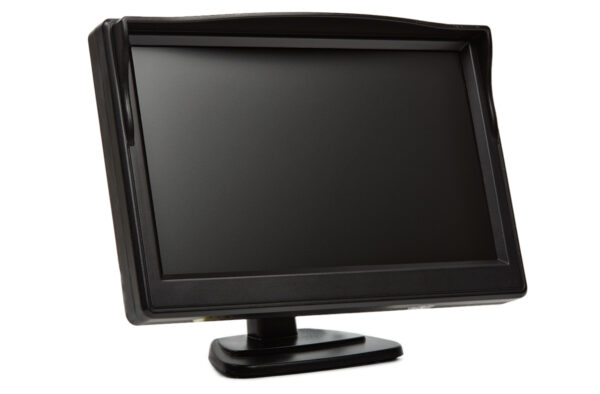 Dash-Mounted Monitor, 5 inch with Suction Cup Mount