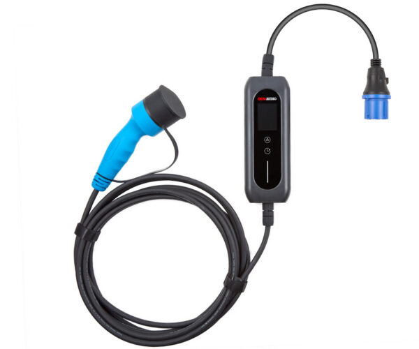 Premium 4.0 Type 2, 16 Amp Portable Charger Cable 7.5m