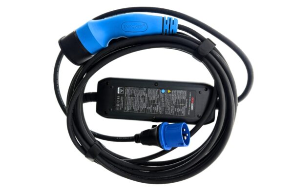 Premium 4.0 Type 2, 16 Amp Portable Charger Cable 7.5m