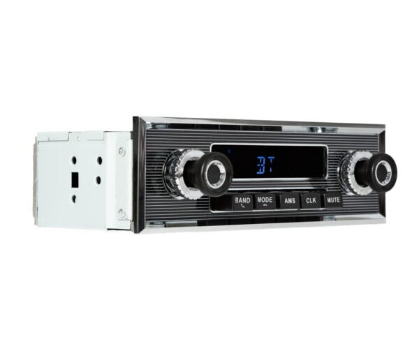 BTN 007 Single DIN Bluetooth Head Unit (Chrome)