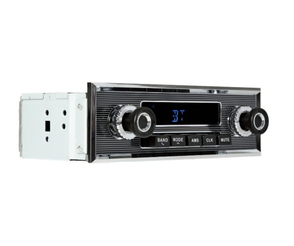 BTN 007 Single DIN Bluetooth Head Unit (Chrome)