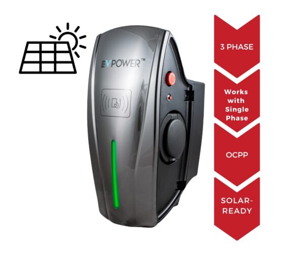 BCP Smart DLB Wall Charger 32A/22kW 1P/3P (OCPP)