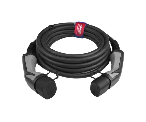 Type 2 to Type 2 Lead, 32 Amp, 1P/3P, with charging light 20m (orca)