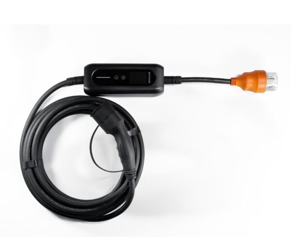 Industrial 4.0, Type 2, 3-Phase Portable Charger Cable 22kW/32Amp, 9m